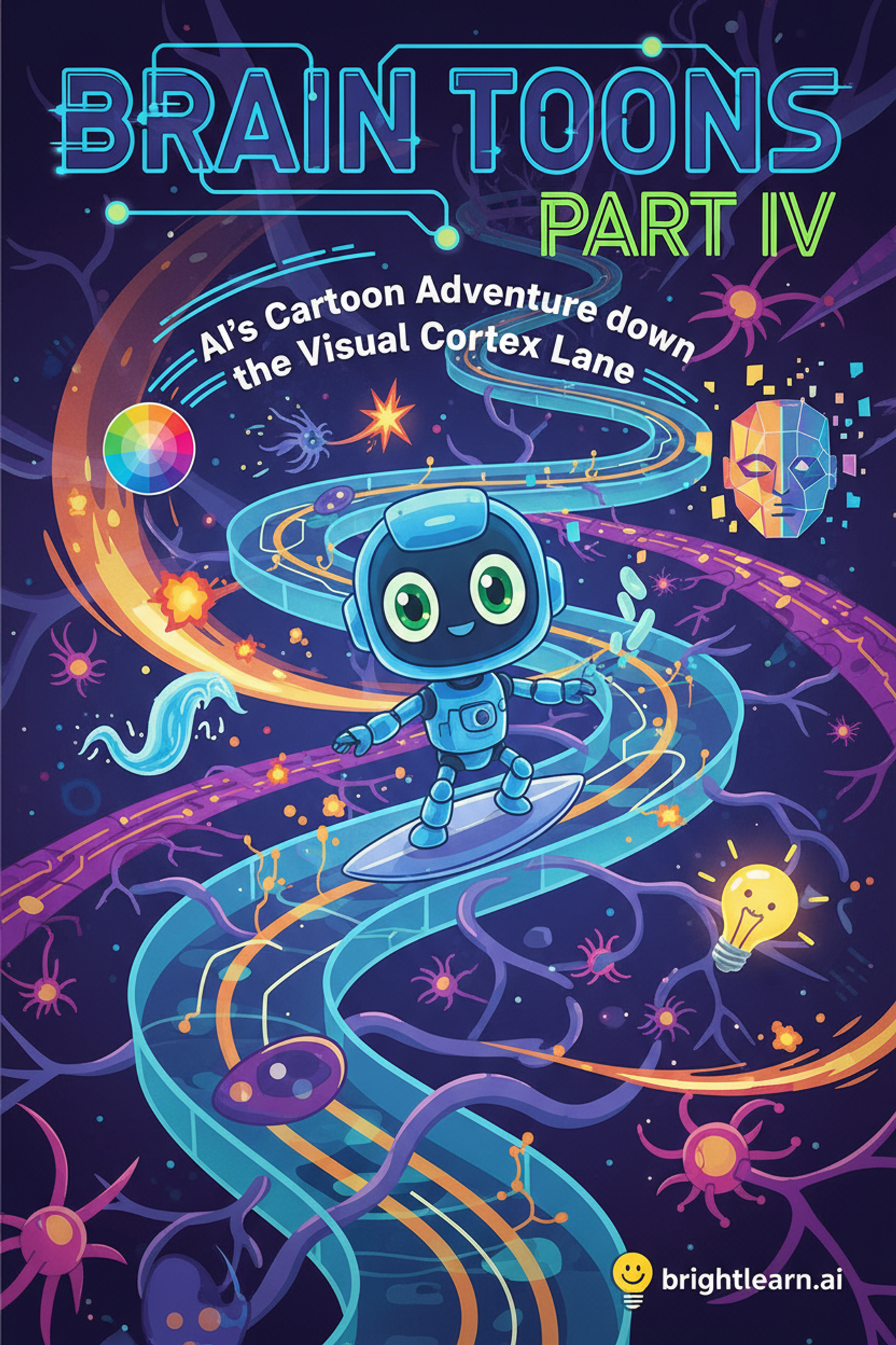 Visual Cortex Cartoon Images Holistic Practices to Reduce Eye Strain and Improve Focus Naturally ...