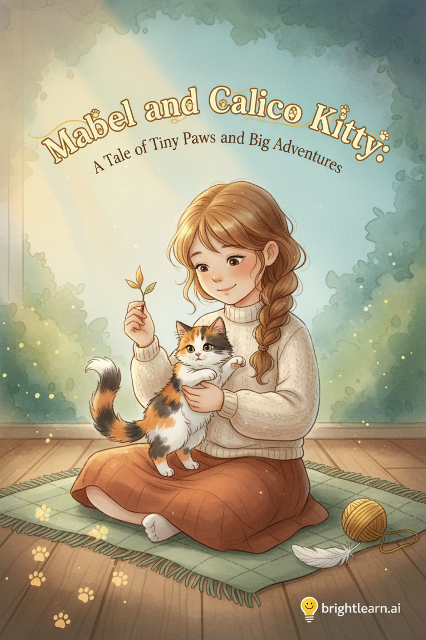 The Time Calico Kitty Climbed Too High and Needed Help - Mabel and ...