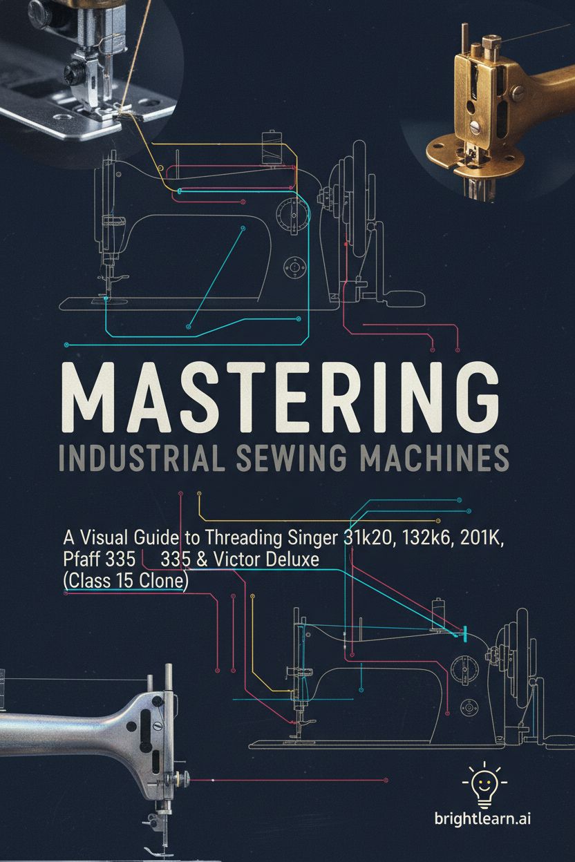 Key Components and Functions of the Singer 132k6 Industrial Machine ...