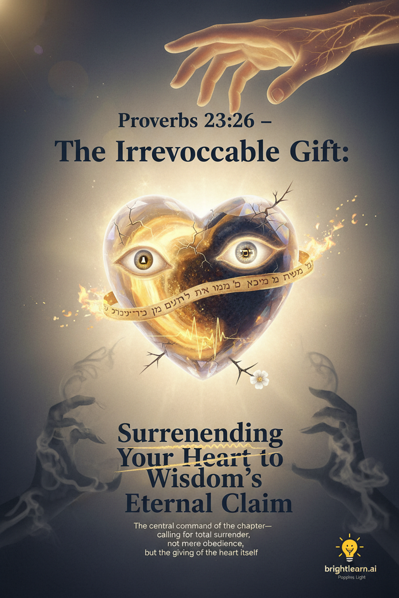 Why Partial Surrender Falls Short of True Devotion - Proverbs 23:26 The ...