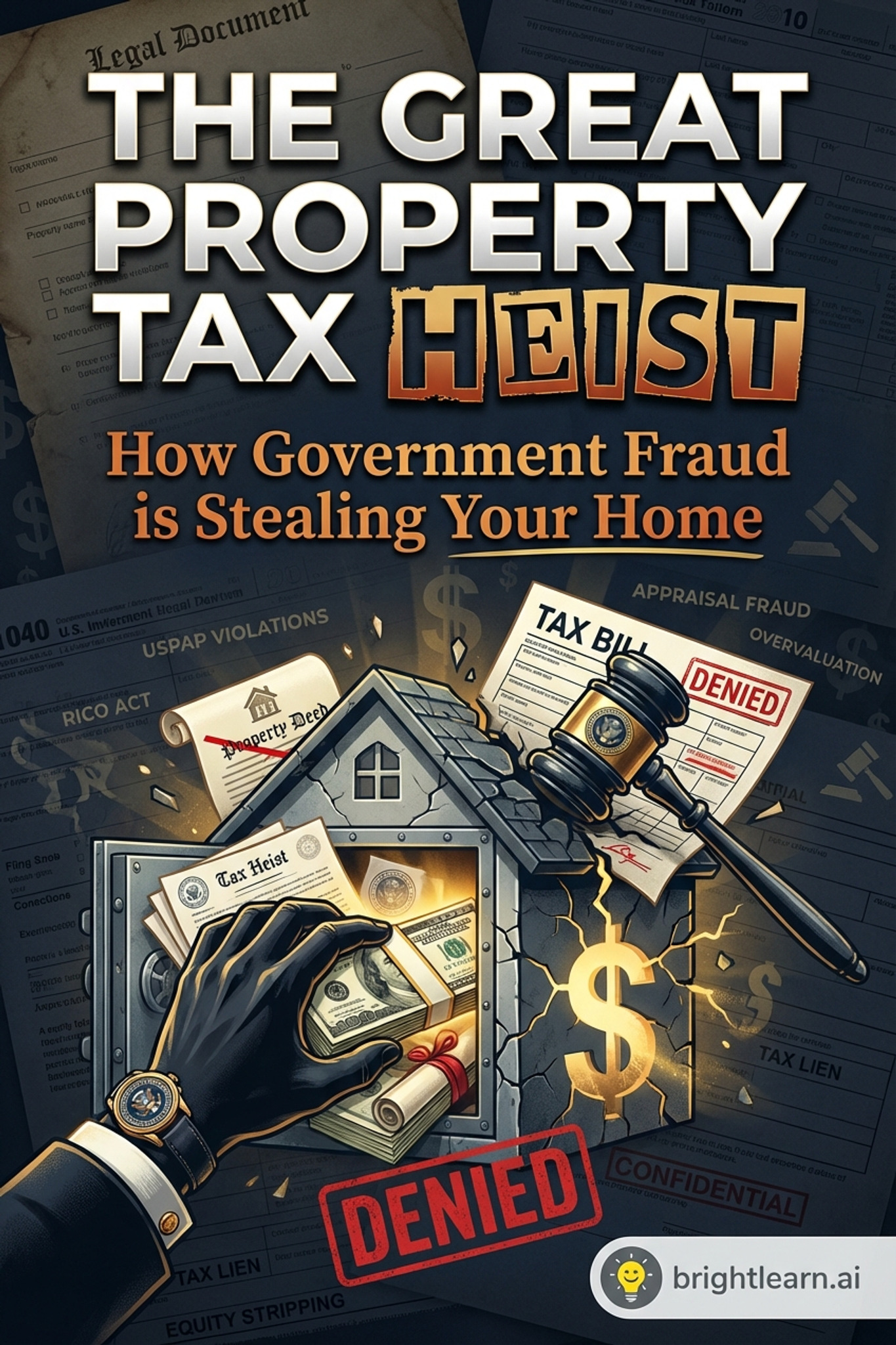 The Great Property Tax Heist: How Government Fraud is Stealing Your Home - Free Educational Book | BrightLearn.AI