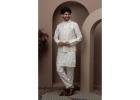 Designer Kurta Jacket Sets for Men | Festive & Wedding Wear