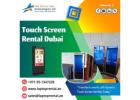 Dubai Touch Screen Hire with Immersive 3D Support