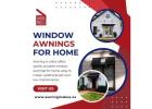 Stylish and Durable Window Awnings for Home Use