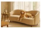 Belle Aura Blush Sofa – Elegant Seating with Modern Charm