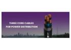 Three Core Cables for Power Distribution