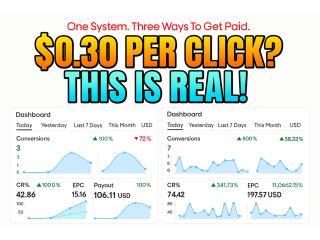 Earn Up to $0.35/Click — Your Affiliate System Is Ready to Roll Earn Up to $0.35/Click — Your Affiliate System Is Ready to Roll