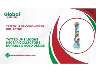 Tatted Up Silicone Nectar Collector | Durable & Bold Design Tatted Up Silicone Nectar Collector | Durable & Bold Design