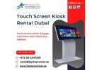 How Can You Impress Your Dubai Audience with a Touch Kiosk?