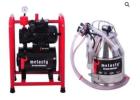 Portable cow milking machine