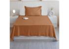 Premium Solid Bedsheets for Stylish and Cozy Bedrooms | HomeMonde