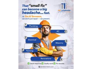 Professional Building Maintenance & Renovation Services in UAE – Dar Al Tarmeem Professional Building Maintenance & Renovation Services in UAE – Dar Al Tarmeem