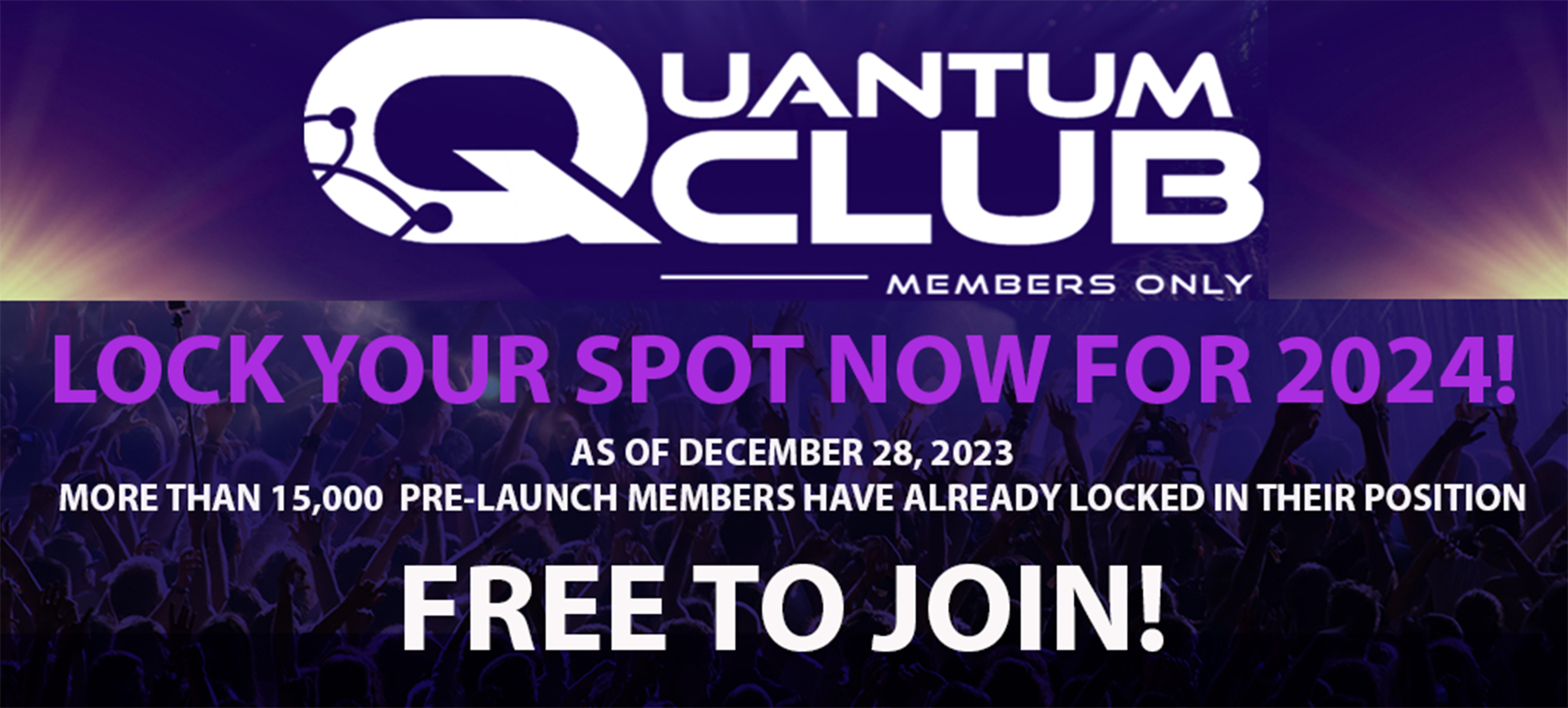 Quantum Club - Are You In? Quantum Club - Are You In?