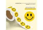 Smiley Face Stickers - Fun & Vibrant Designs | StickerJet