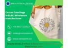 Cotton Tote Bags in Bulk | Wholesale Manufacturer
