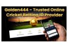 Golden444 – Trusted Online Cricket Betting ID Provider