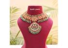 Buy Exquisite Kundan Rani Haar Designs Online | Kanshi Jewels Collection