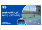 Professional Pickleball Court Construction & Flooring Services