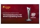 Golden444 - T20 World Cup Betting Guide