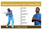 Most T20 Centuries 2026 - Records, Awards & Gifts