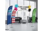 Custom Flags & Banner Printing Services for Businesses