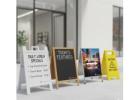 High-Impact A-Frame Printing Solutions for Your Business Display