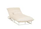 Aruba Frame Sunbed – Elegant Canvas Aluminium Lounger for Outdoors