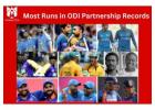 ODI Partnership Records by Wicket – Win Awards & Gifts with Winmatch Platform