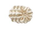Buy Cream Beige Large Silk Scrunchies Set of 3 Online