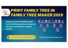 How can I print Family Tree in FTM 2019?