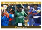 Top T20 Run-Scorers 2026 – Celebrate Cricket Legends and Win Awards with Spin24star Promotions