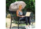 Hands Free Over The Shoulder Umbrella Holder by Huriia – Stay Dry