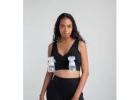 Supportive Pumping Bra for Nursing & Pumping by Love and Fit