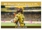 Explore MS Dhoni Highest Score in IPL and Win Awards & Gifts with Spin24star Loyalty Program