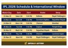 IPL 2026 Schedule Update & Win Rewards - Join Spin24star Now