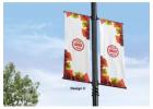 Street Pole Banners Strong and Weather Resistant Display Solutions