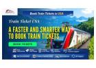 Book Affordable Train Tickets USA Online