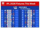 Win Rewards & Follow IPL 2026 Weekly Fixtures with Winmatch Signup