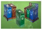 Recyclingbin.com Slim Recycling Bin for Space-Saving Waste Solutions