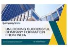 Unlocking Successful Company Formation from India- CompanyVista