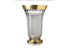 Whiskey Tumblers Crystal | Jessie Gold Finish Set