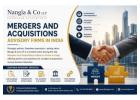 Top Mergers and Acquisitions Advisory Firms in India