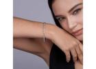 Shop Moissanite Tennis Bracelet Silver – Shine Deals Now