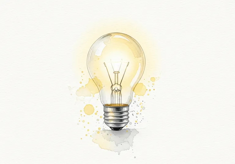An illustration of a glowing lightbulb, representing the 'aha' moment that is central to a successful activation marketing strategy.