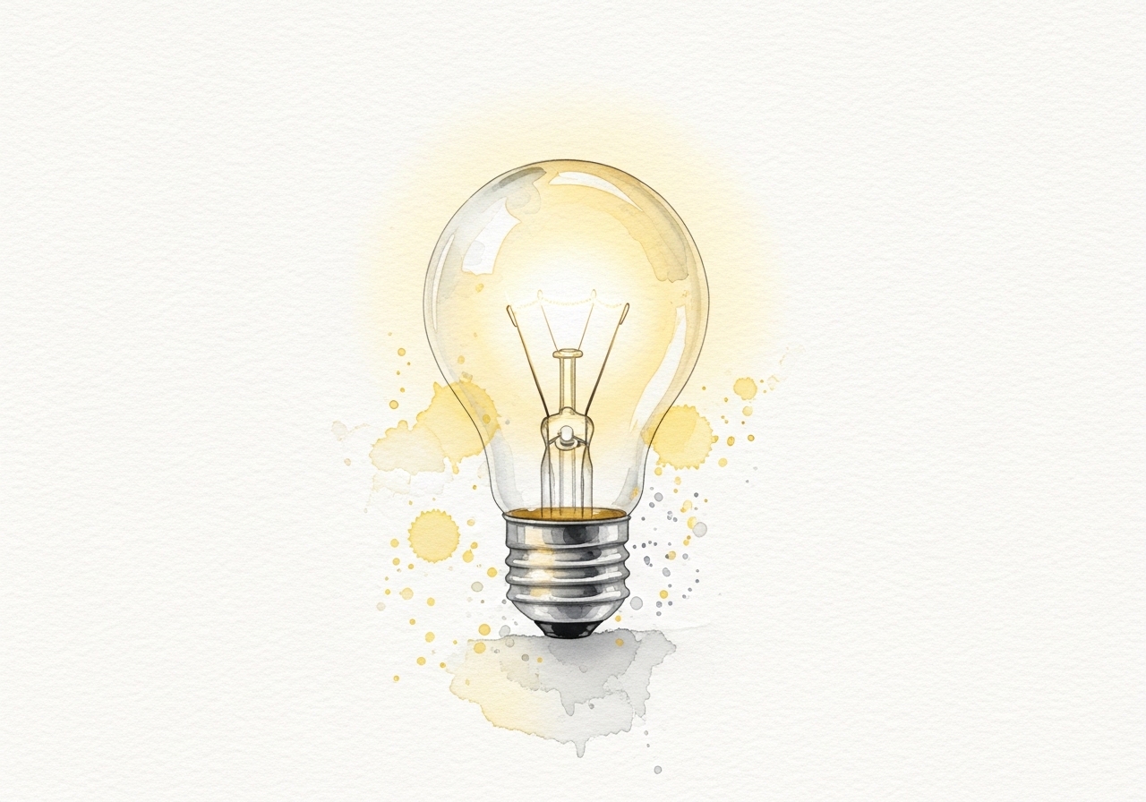 An illustration of a glowing lightbulb, representing the 'aha' moment that is central to a successful activation marketing strategy.