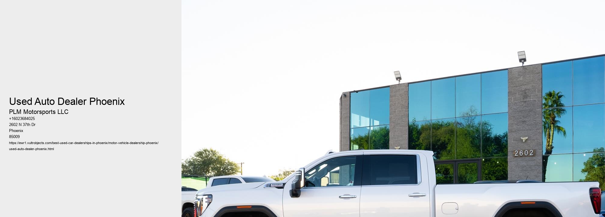 Used Auto Dealer Phoenix