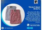Mens Linen Briefs – Breathable Support with Lasting Comfort