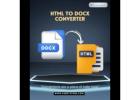 Click and Convert DOCX into HTML with the DOCX to HTML Converter
