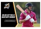 Online Cricket ID WhatsApp Number | Instant Cricket ID for Safe Betting