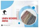 Linen Boxers Mens – Breathable Comfort & Stylish Everyday Wear